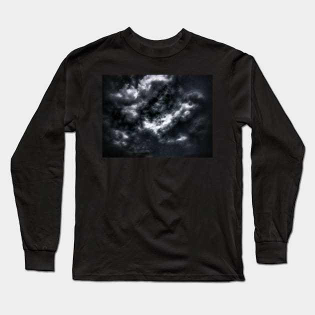 Dark Clouds Long Sleeve T-Shirt by BlakCircleGirl